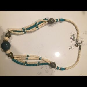 Long statement necklace